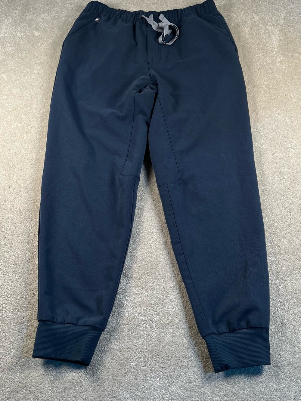 Figs Scrub Pants Jogger Navy Blue Uniform Medical Nurse women's Small